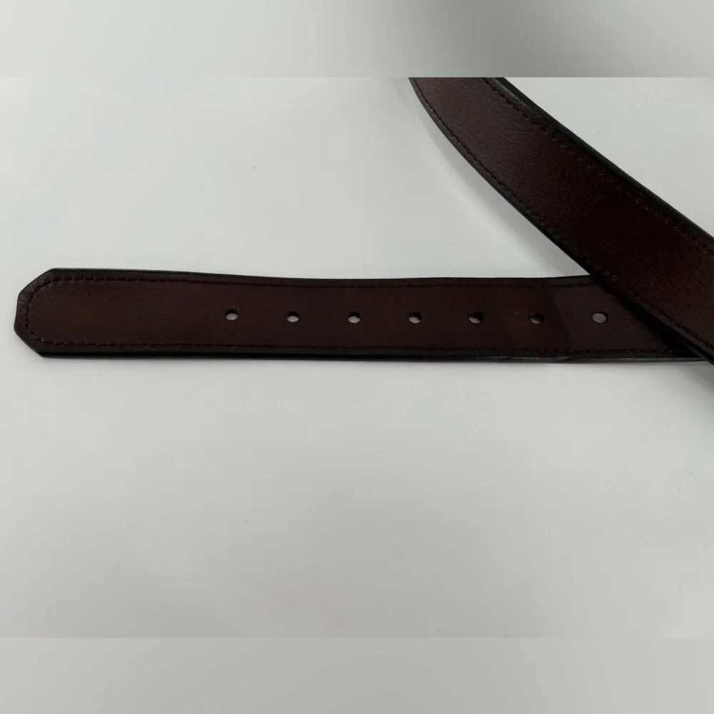 Vintage Brown Leather‎ Belt 38/40